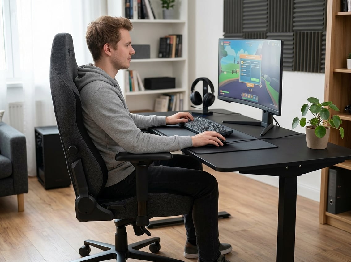 Sådan får du stol og bord til at passe sammen i dit gaming setup